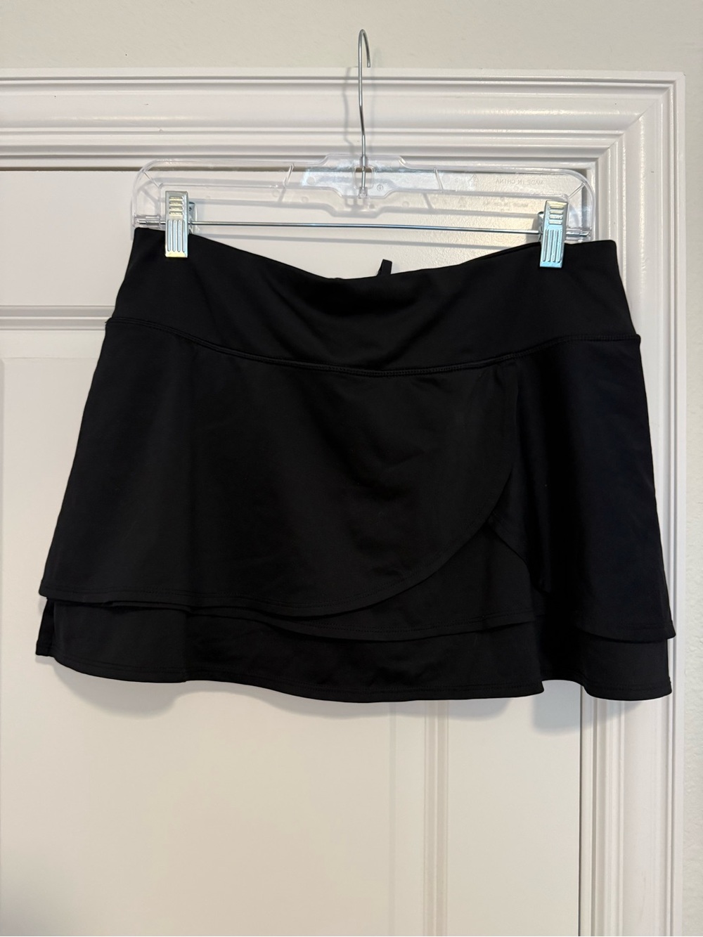 Athleta Black Performance Skort with Built-In Shorts